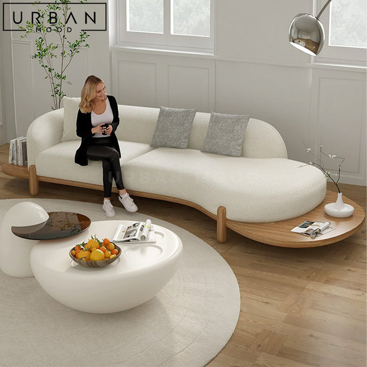COEL Japandi Boucle Sofa
