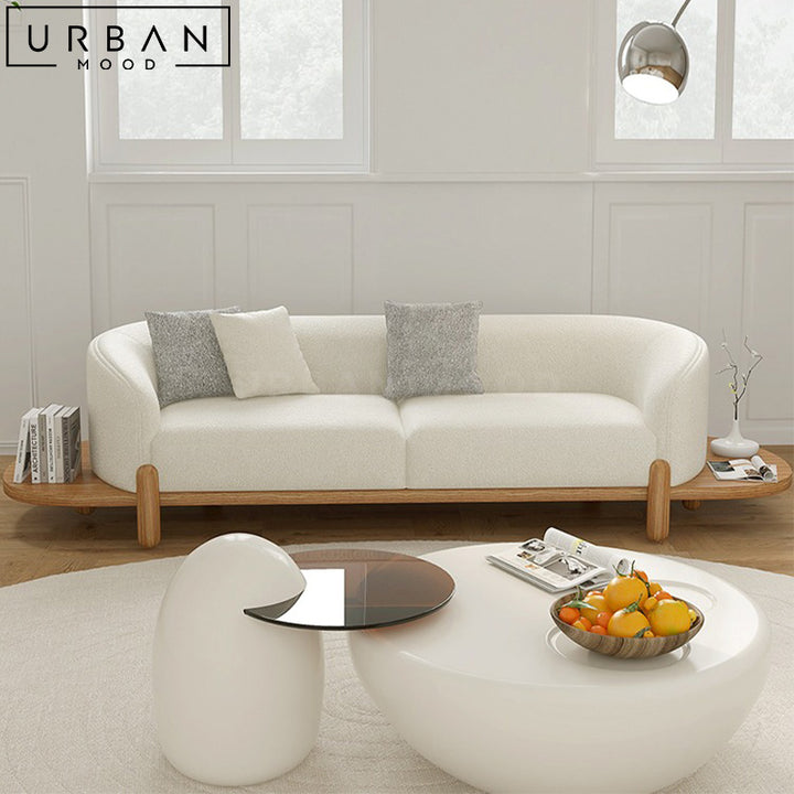 COEL Japandi Boucle Sofa
