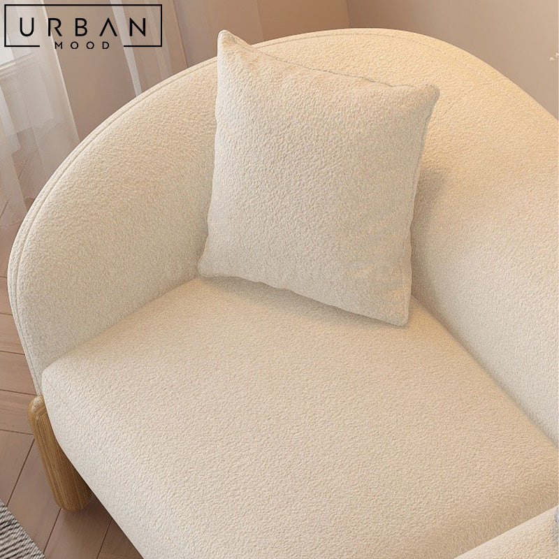 COEL Japandi Boucle Sofa