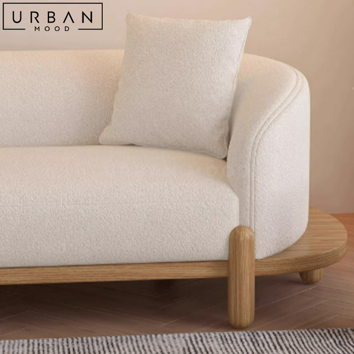 COEL Japandi Boucle Sofa