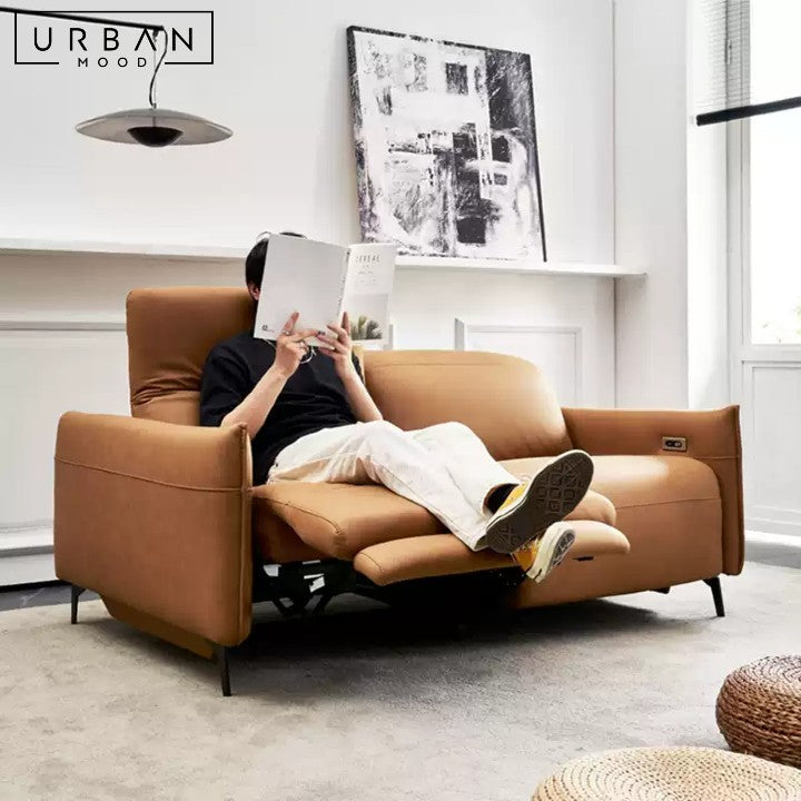 COLLET Modern Electric Leather Sofa