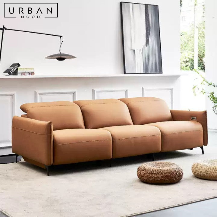 COLLET Modern Electric Leather Sofa