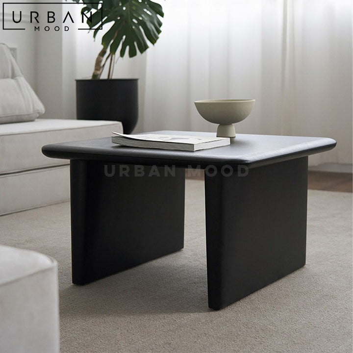 CREARY Japandi Solid Wood Coffee Table