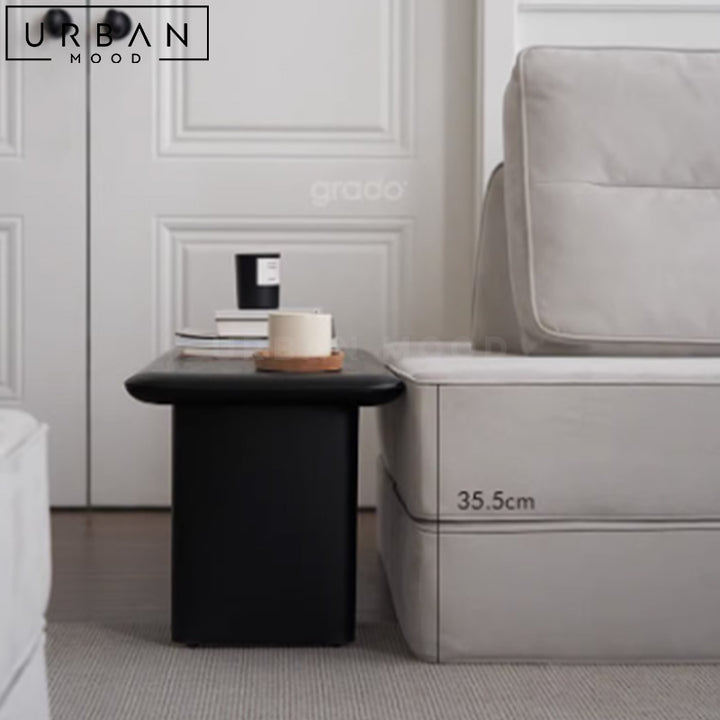 CREARY Japandi Solid Wood Coffee Table