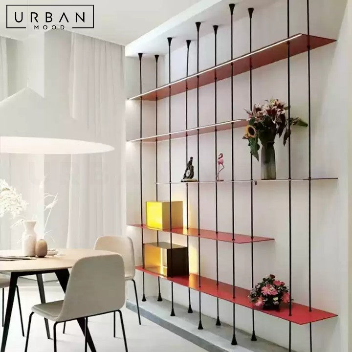 CUEVAS Modern Solid Wood Display Shelf