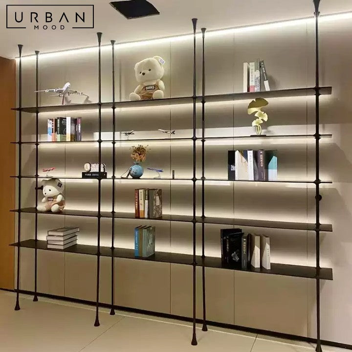 CUEVAS Modern Solid Wood Display Shelf