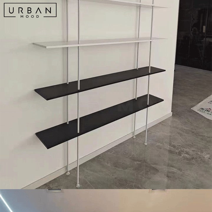 CUEVAS Modern Solid Wood Display Shelf