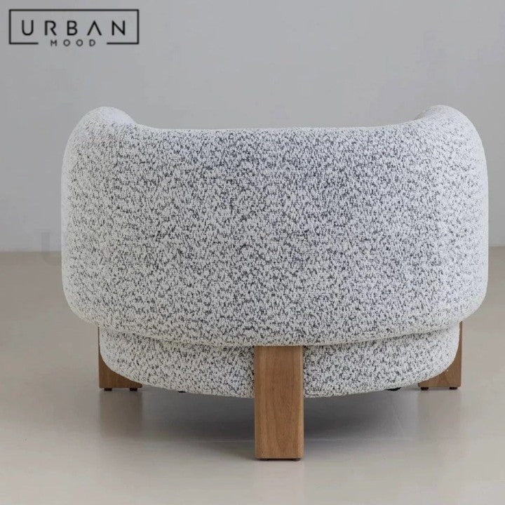 CYNTHIA Modern Fabric Lounge Chair