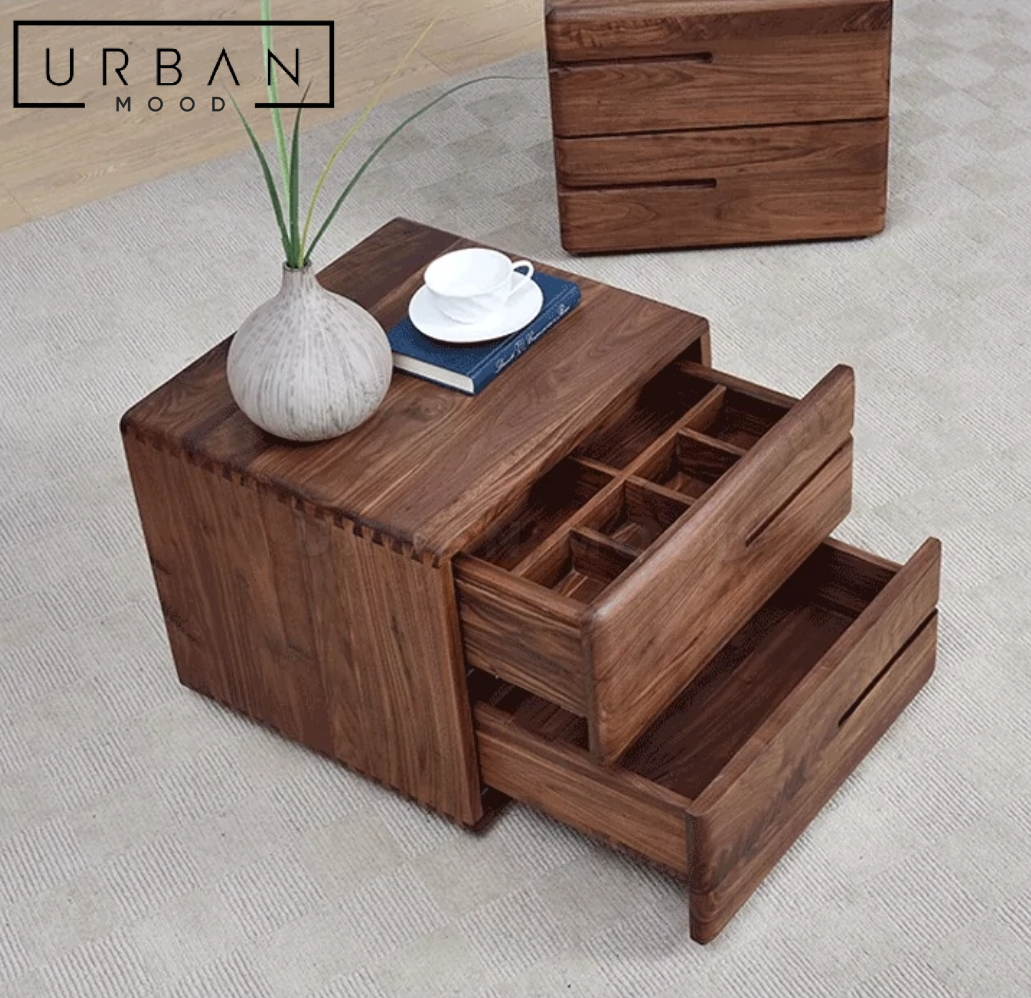 CHAPPY Rustic Bedside Table