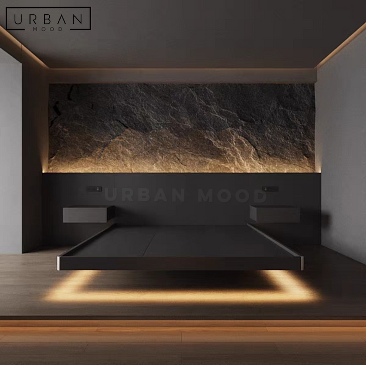 CLAUDE Modern Floating Bedframe