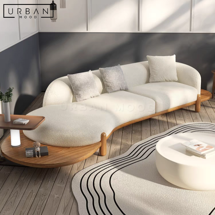COEL Japandi Boucle Sofa