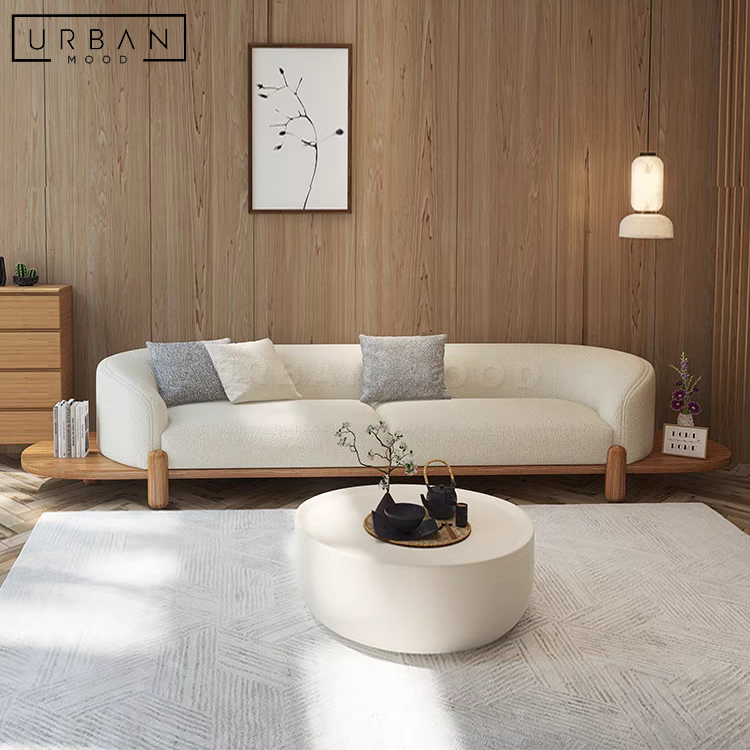 COEL Japandi Boucle Sofa