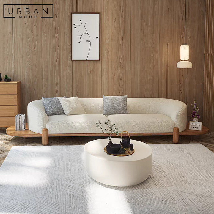 COEL Japandi Boucle Sofa