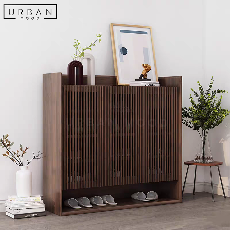 Real wood 2025 shoe cabinet