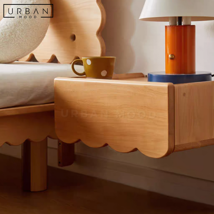 CORNISH Japandi Floating Bedside Table