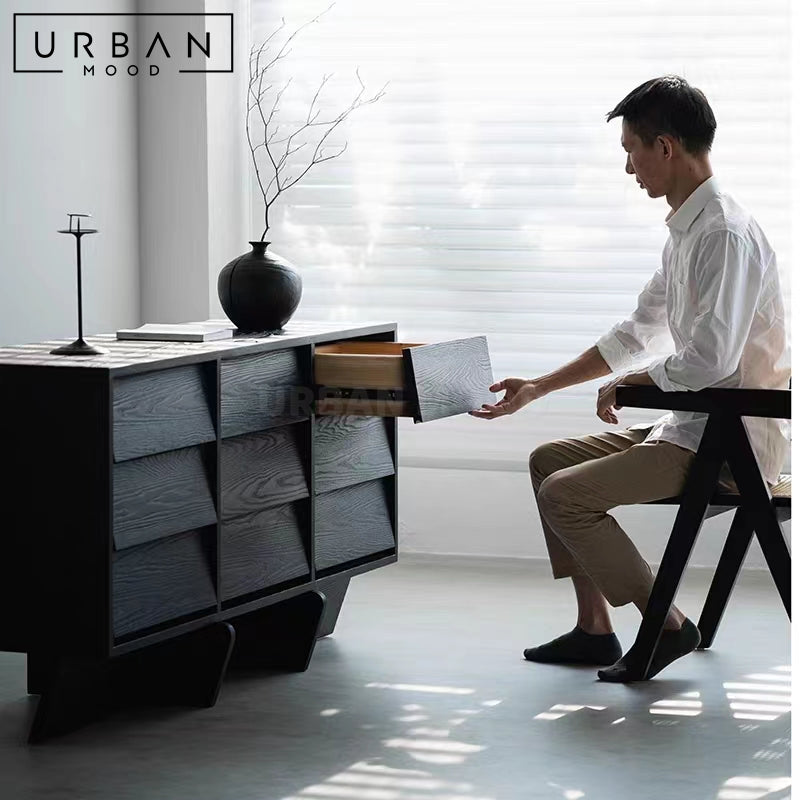 DANDER Modern Solid Wood Sideboard