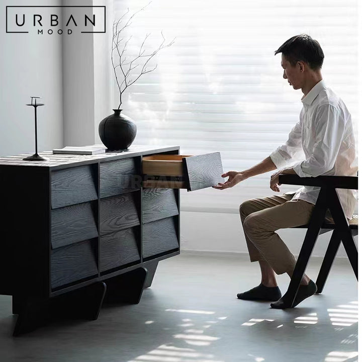 DANDER Modern Solid Wood Sideboard