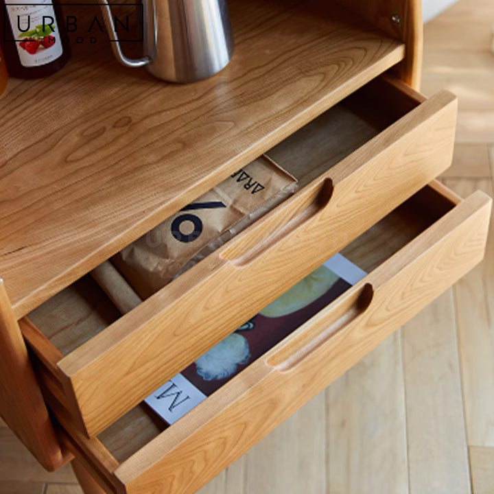 DAVID Japandi Side Cabinet