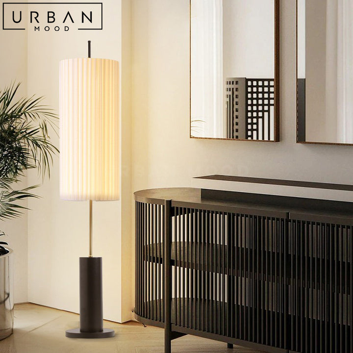 DELIN Japandi Floor Lamp