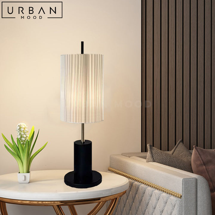 DELIN Japandi Floor Lamp