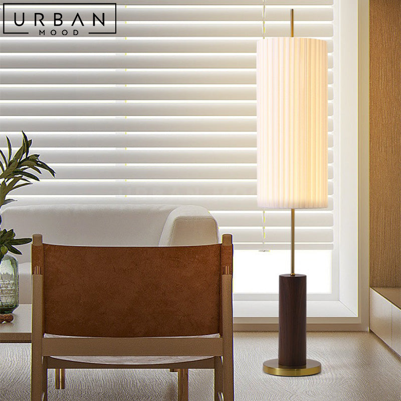 DELIN Japandi Floor Lamp