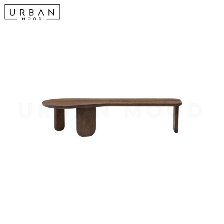 DONIKA Modern Solid Wood Bench