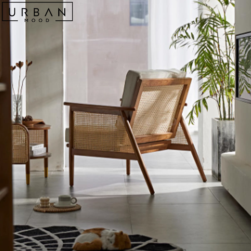 Premium | DOROTHY Solid Wood Leisure Chair
