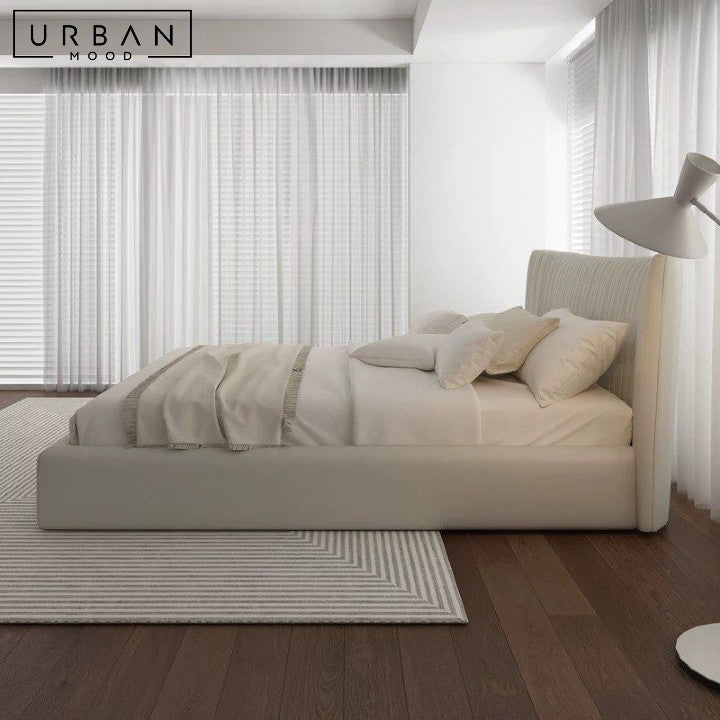 DUPONT Modern Leather Bedframe