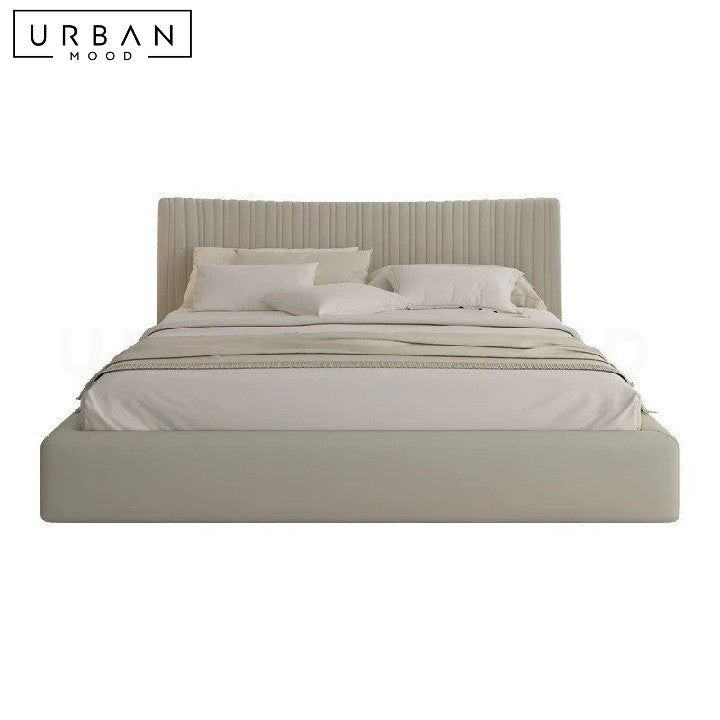 DUPONT Modern Leather Bedframe