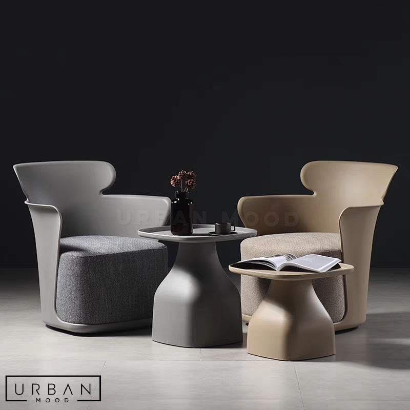 DAMSEL Modern Fabric Armchair