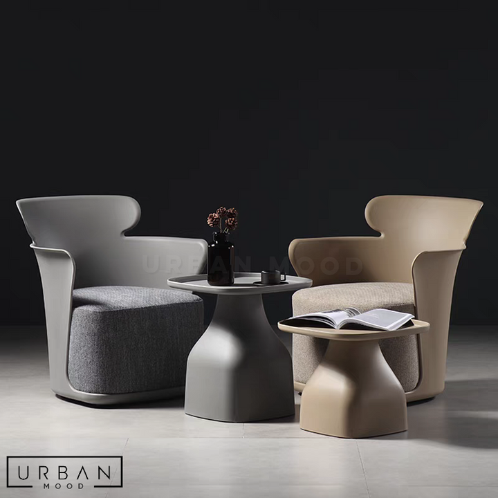 DAMSEL Modern Fabric Armchair