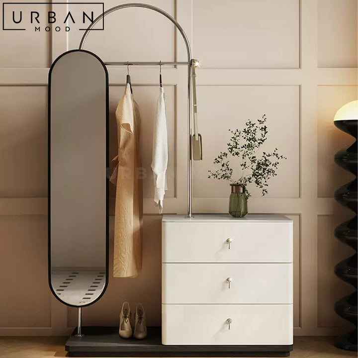 ECHO Modern Vanity Table & Clothes Stand