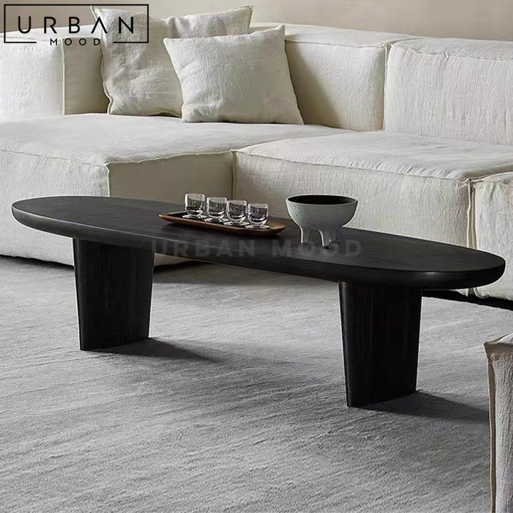 EGER Modern Solid Wood Coffee Table