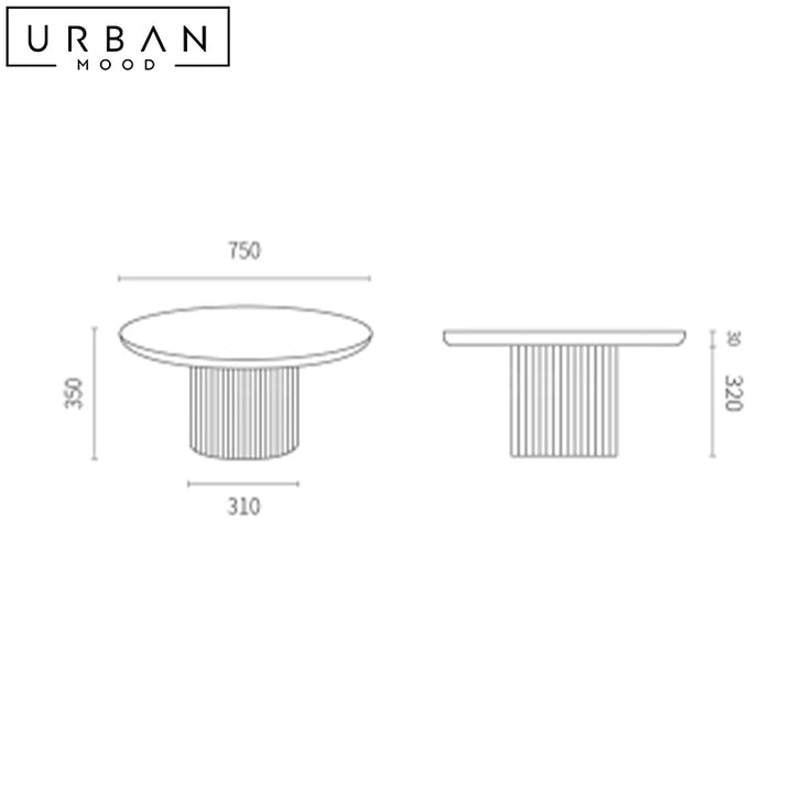 EMER Modern Round Coffee Table