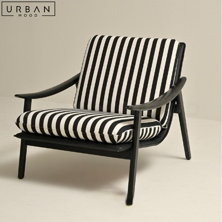 EMILIA Vintage Solid Wood Leisure Chair