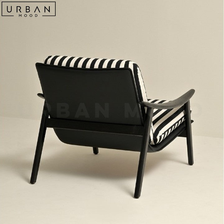EMILIA Vintage Solid Wood Leisure Chair