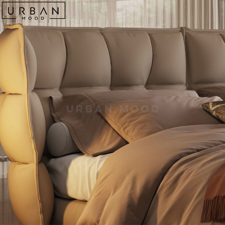 ENATO Modern Leather Bedframe