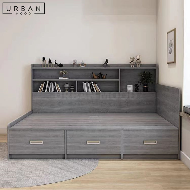 EON Modern Storage Bedframe