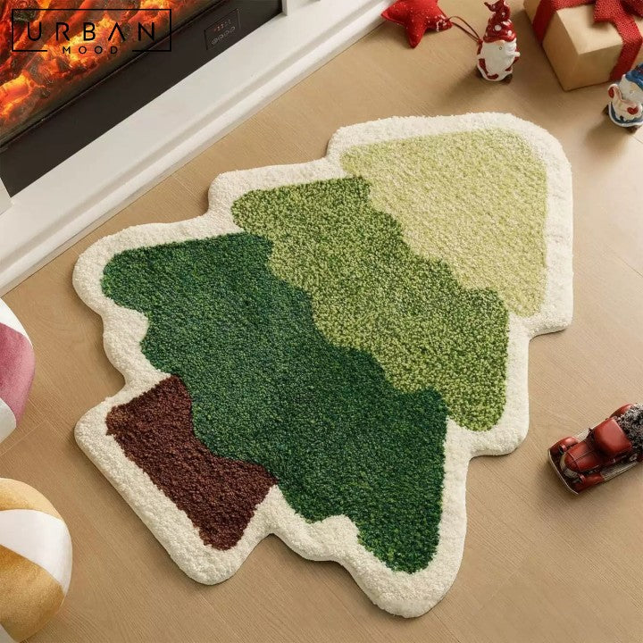 Festive Tree Area Rug NCU0NT10080