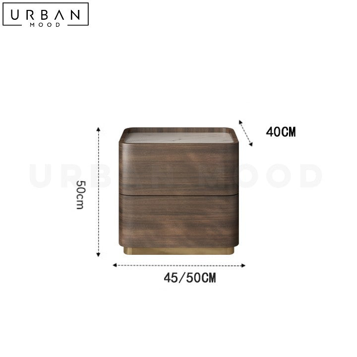 TRIPPE Modern Bedside Table