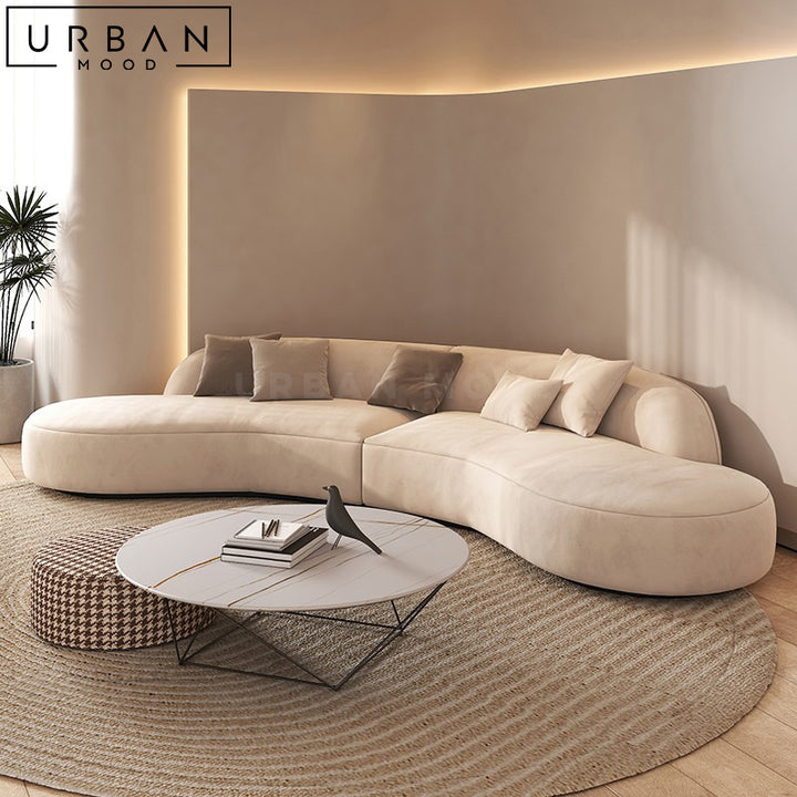 EVERE Japandi Fabric Sofa