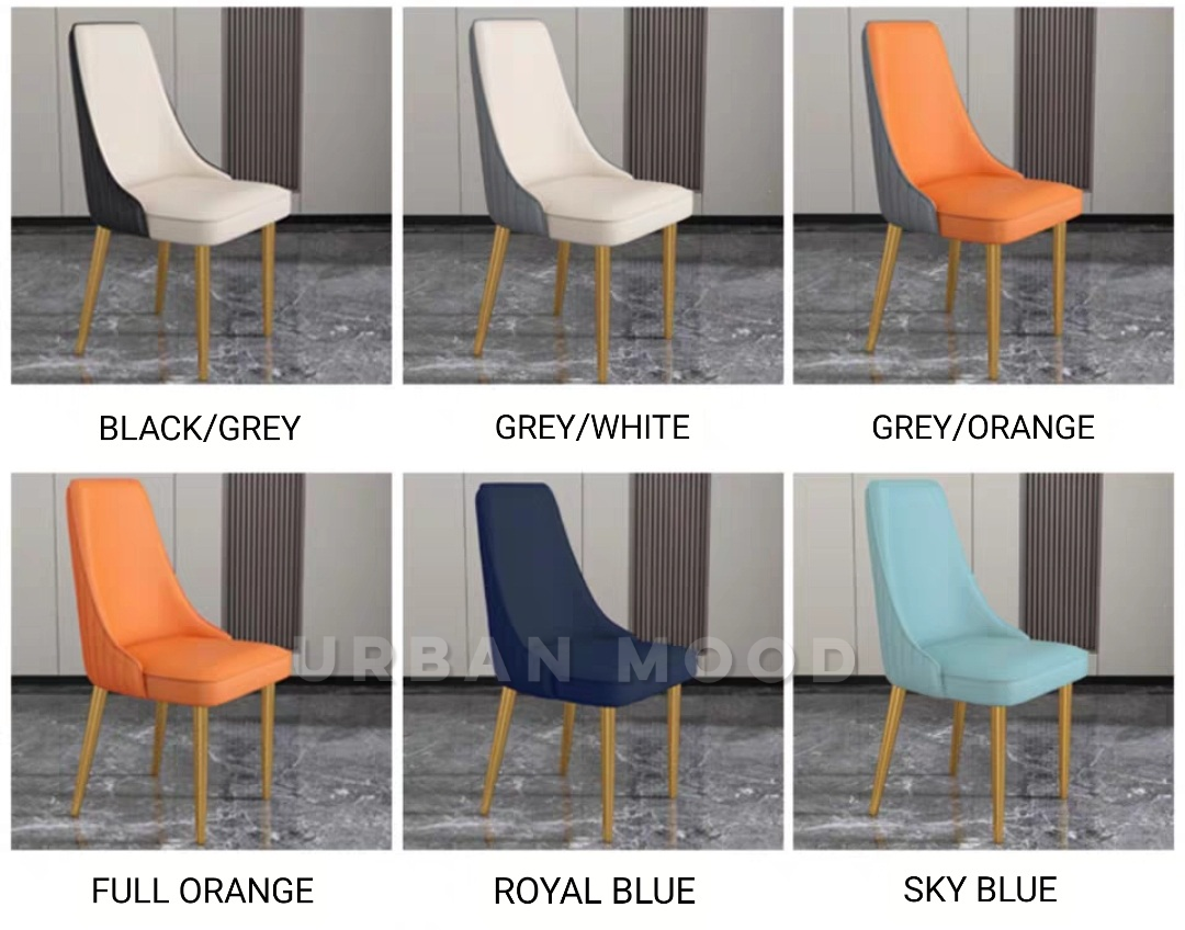 EMILY Modern Leather Dining Chair