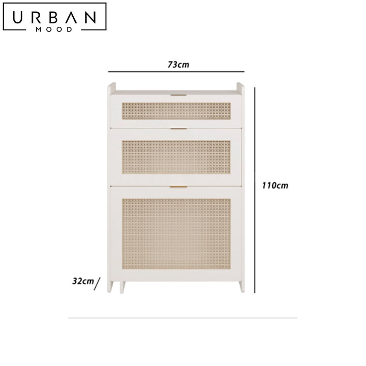FABRIS Japandi Side Cabinet