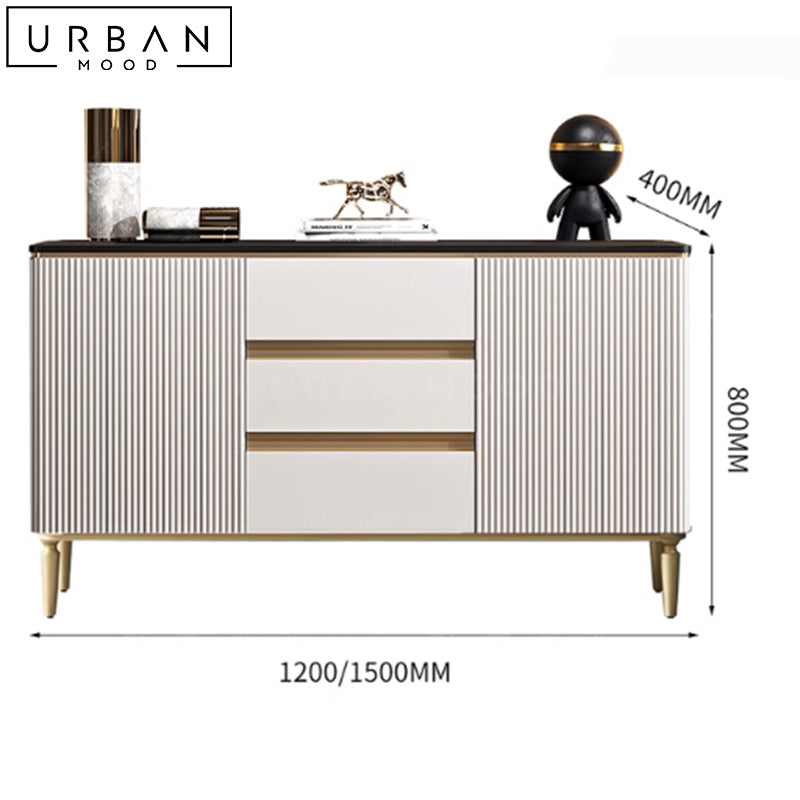 FAYNE Modern Marble Sideboard