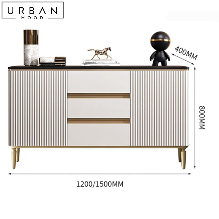 FAYNE Modern Marble Sideboard