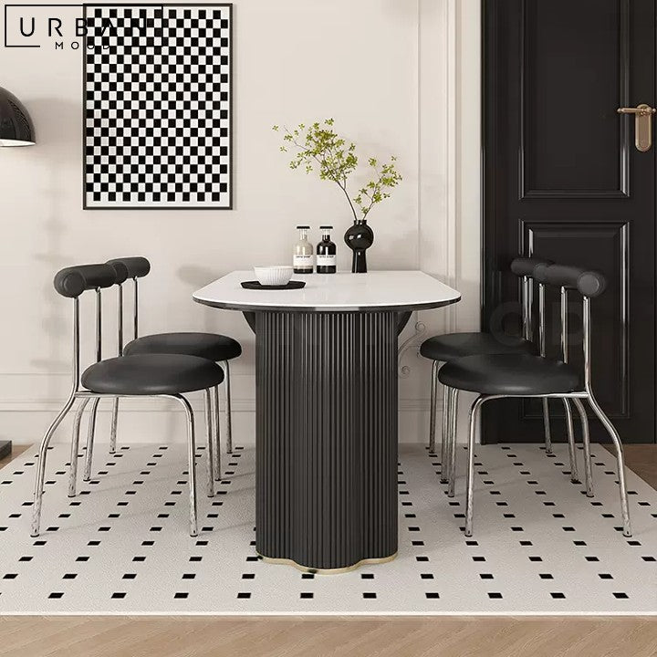 FAUSTINE Modern Extendable Sintered Stone Dining Table