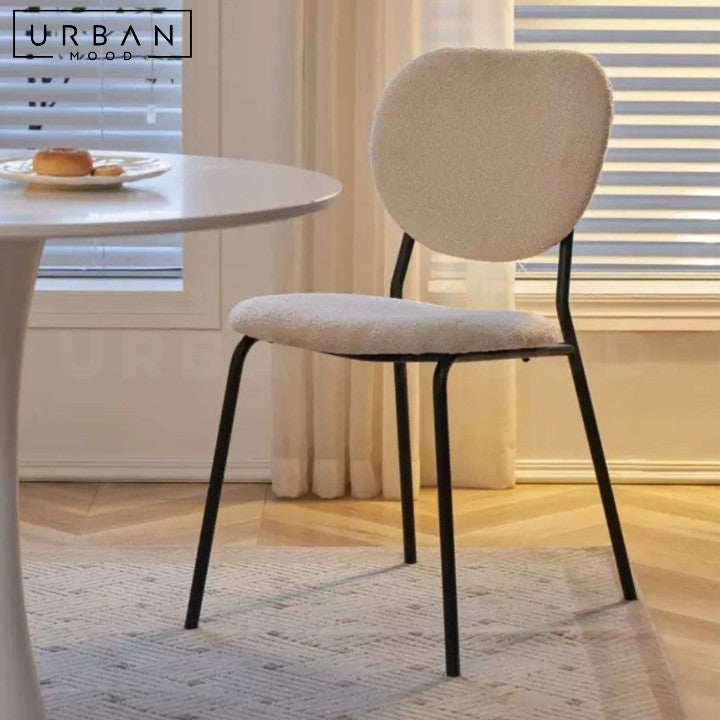 FRAKOS Modern Boucle Dining Chair