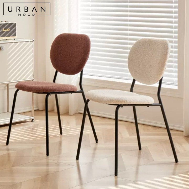 FRAKOS Modern Boucle Dining Chair