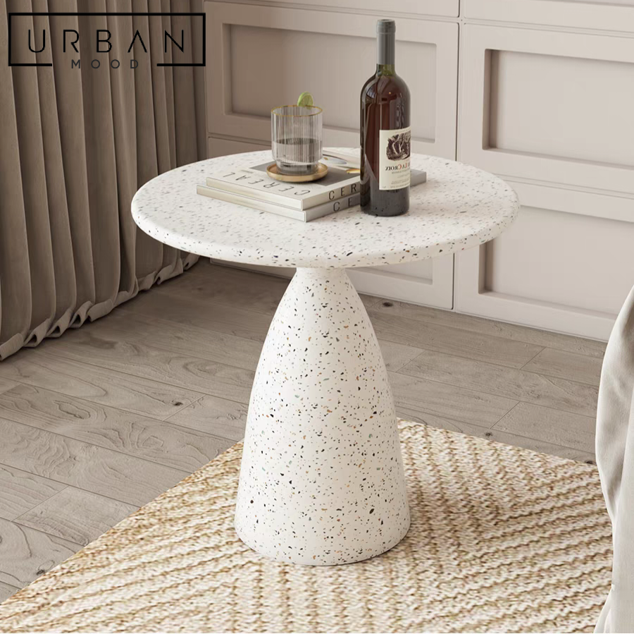 Terrazzo deals side table