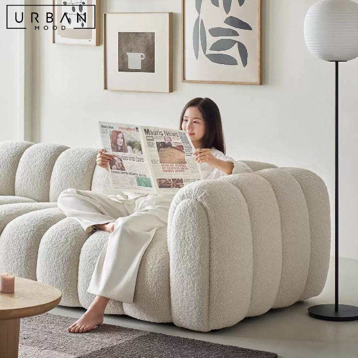 GALAZ Modern Boucle Sofa